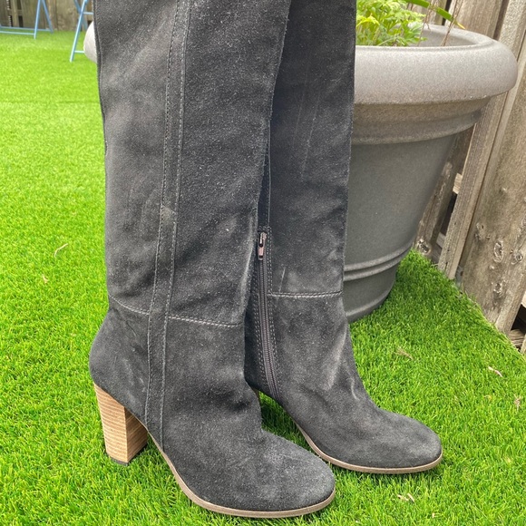 dolce vita tall suede boots